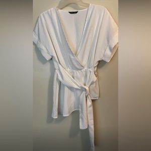 🔥 Shein Faux Wrap Top 🔥 price dropped